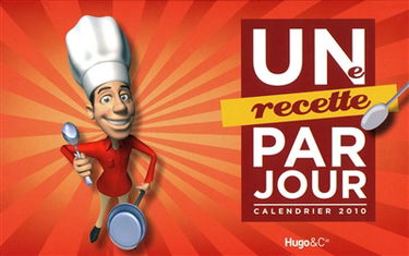Une recette par jour : calendrier 2010