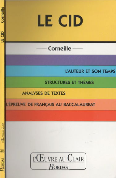 O.CL/CORNEILLE LE CID (Ancienne Edition)