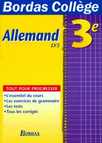B. COLL. ALLEMAND 3E LV2 (Ancienne Edition)