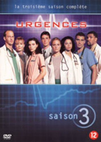 Couverture de Urgences, saison 3 - Coffret 4 DVD