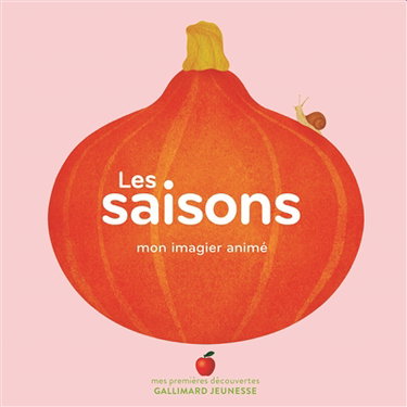 Couverture de Les saisons : mon imagier animé