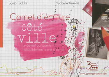 Couverture de Carnet d'écriture côté campagne. Carnet d'écriture côté ville