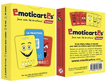 Couverture de Emoticartes Enfants : Pour aider l'enfant à comprendre et à gérer ses émotions (nouvelle édition)