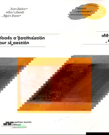 Méthodes d'optimisation pour la gestion