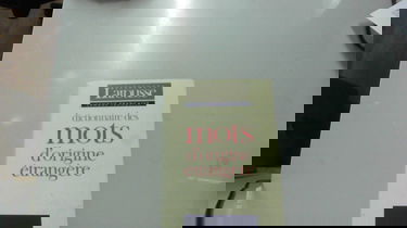 Dictionnaire des mots d'origine étrangère