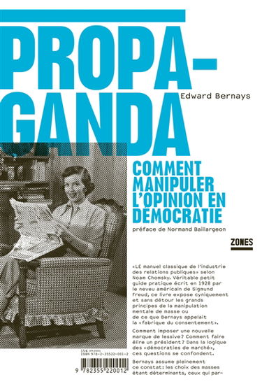 Propaganda : comment manipuler l'opinion en démocratie