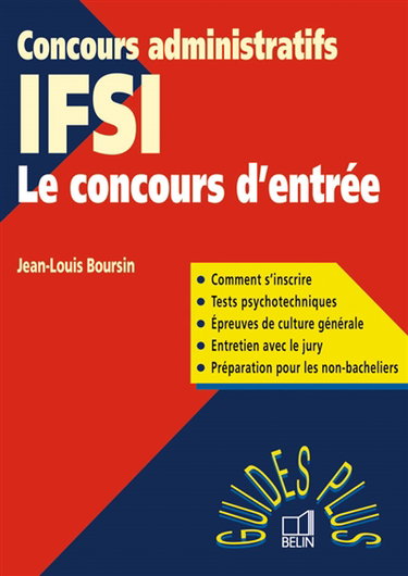 IFSI : le concours d'entrée