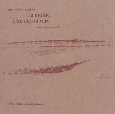 La moitié d'un citron vert