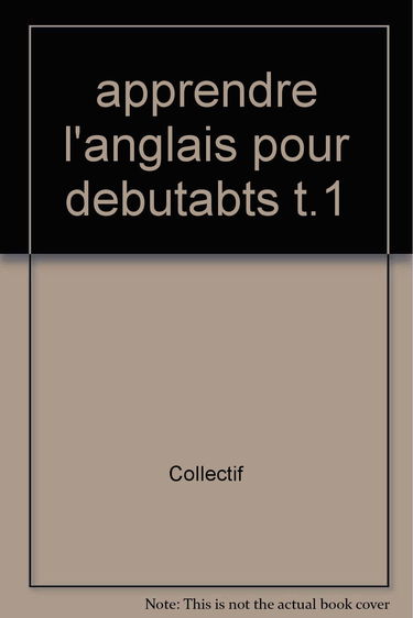 Apprendre l'anglais pour débutants