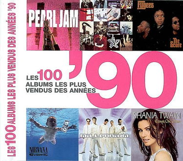 Les 100 albums les plus vendus des années 90