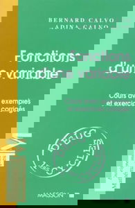 Cours d'analyse : introduction, fonctions d'une variable