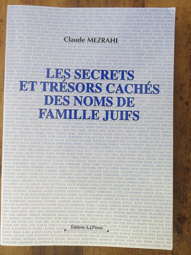 Les secrets et trésors cachés des noms de famille juifs