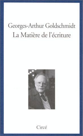 La Matière de l'écriture