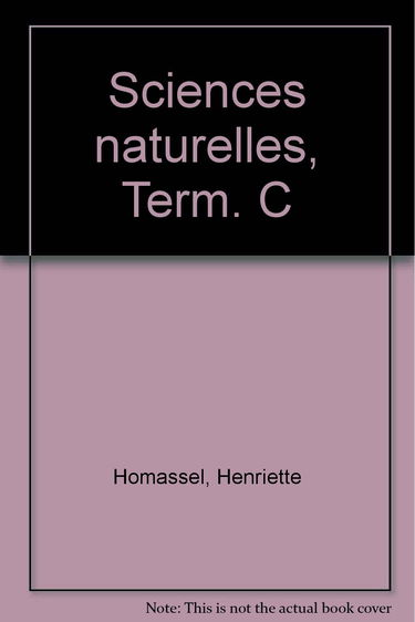 Sciences naturelles, terminale C