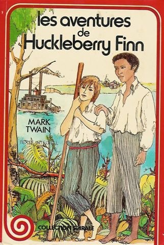 Couverture de Les aventures de Huckleberry Finn