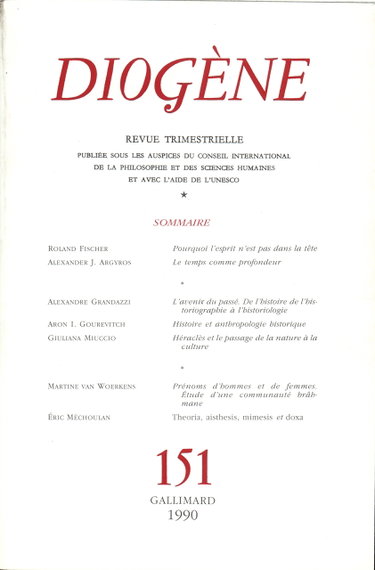Couverture de Diogène par Collectifs