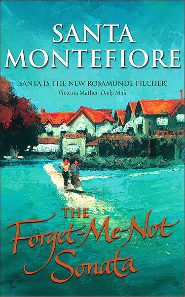 Couverture de The Forget-me-not Sonata par Santa Montefiore