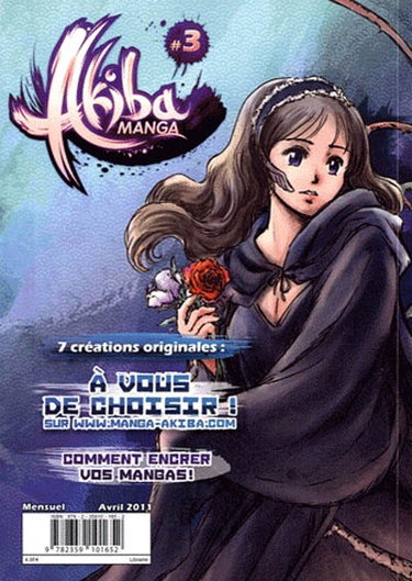 Couverture de Akiba manga, n° 3