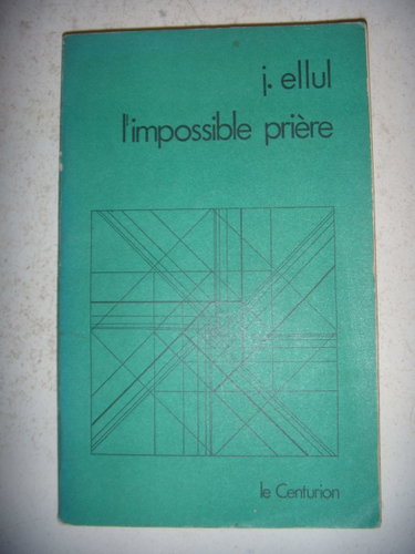 Couverture de L'IMPOSSIBLE PRIERE