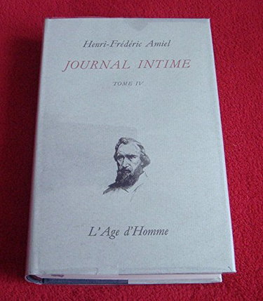 Journal intime. Vol. 4. Décembre 1860-mai 1863