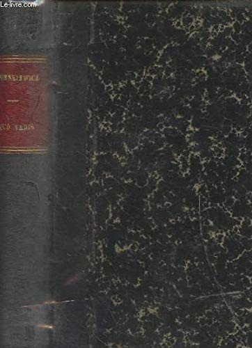 Quo vadis: - EDITION - TRADUCTION INTEGRALE