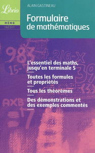 Formulaire de mathématiques