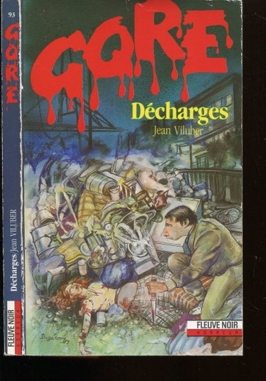 Couverture de Décharges par Jean Viluber