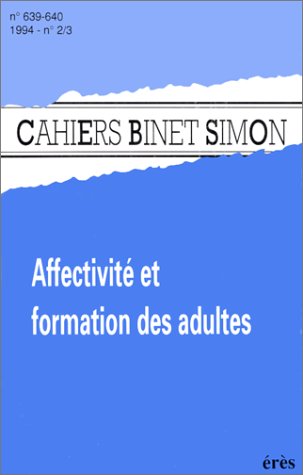 Affectivite Et Formation Des Adultes