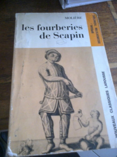 Couverture de Les fourberies de Scapin par Inconnu