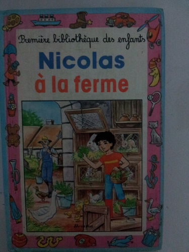 Nicolas à la ferme