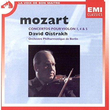 Couverture de Concertos pour violon Nos 1, 4 & 5