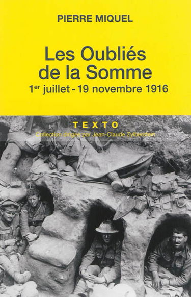Les oubliés de la Somme : 1er juillet-19 novembre 1916
