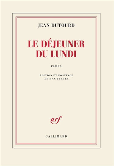 Le déjeuner du lundi