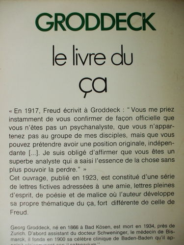 Le livre du ça