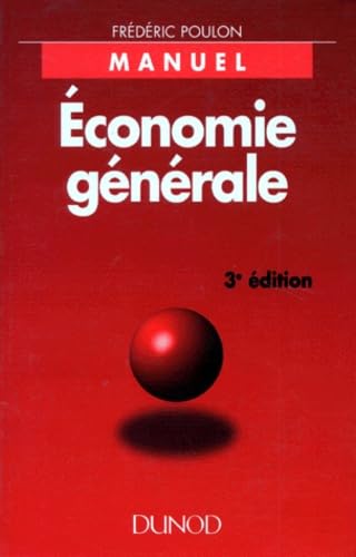 Economie Generale. 3eme Edition