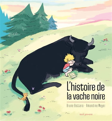 Couverture de L'histoire de la vache noire