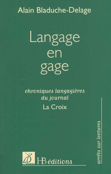 Langage en gage