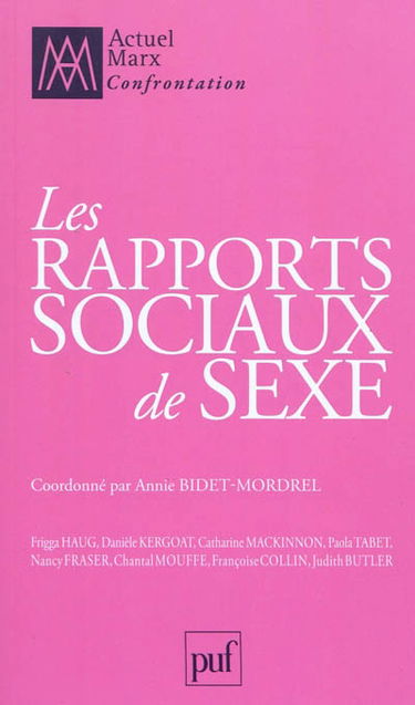 Actuel Marx, n° 30. Les rapports sociaux de sexe