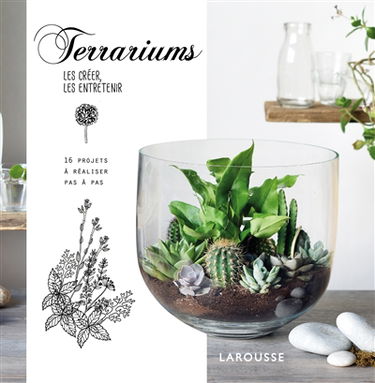Terrariums : les créer, les entretenir : 16 projets à réaliser pas à pas