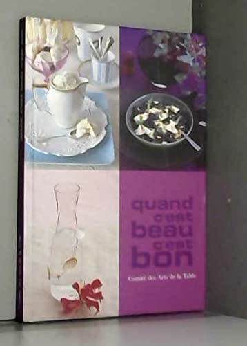 Quand c'est beau, c'est bon