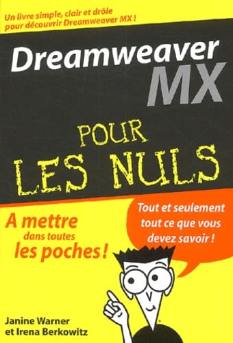 Dreamweaver MX poche pour les nuls