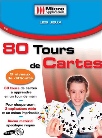 Couverture de 80 tours de cartes et 85 tours de magie