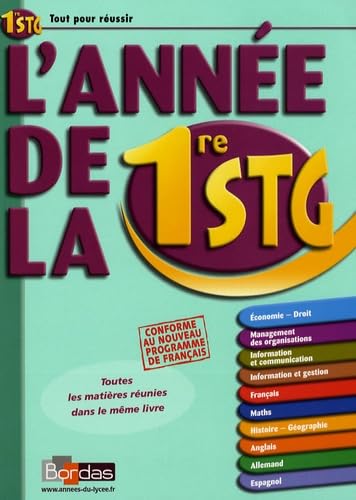L'année de la 1re STG