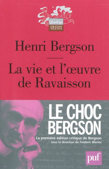 La vie et l'oeuvre de Ravaisson