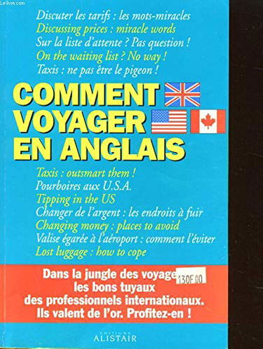 Comment voyager en anglais