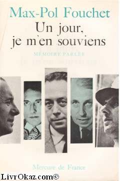 Couverture de Un jour, je m'en souviens. Mémoire parlée.
