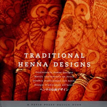 Couverture de Traditional henna designs. Motifs traditionnels au henné. Traditionelle Henna-Designs par Pepin van Roojen