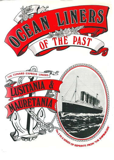 Couverture de Cunard Express Liners "Lusitania" and "Mauretania" (No. 2)