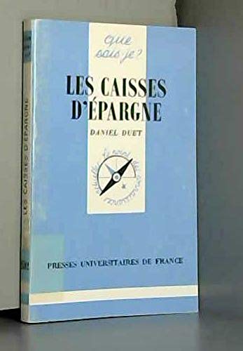Les caisses d'épargne