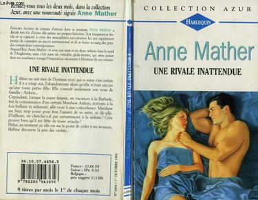 Une rivale inattendue : Collection Harlequin azur n°1666